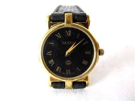 vintage gucci 80s|1980s Gucci watches for women.